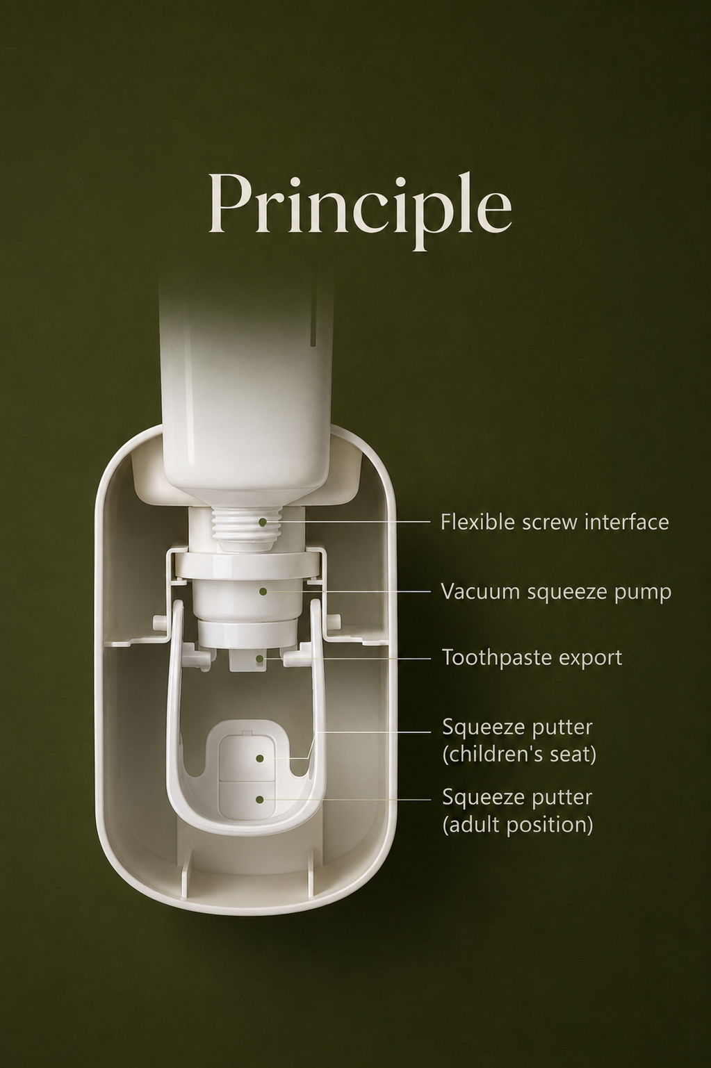 Wall-Mounted Automatic Toothpaste Dispenser