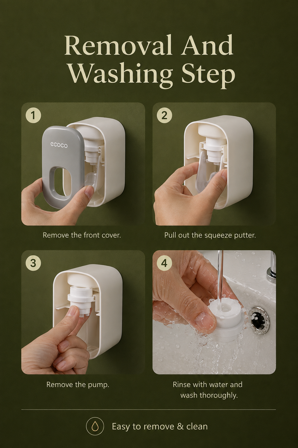 Wall-Mounted Automatic Toothpaste Dispenser