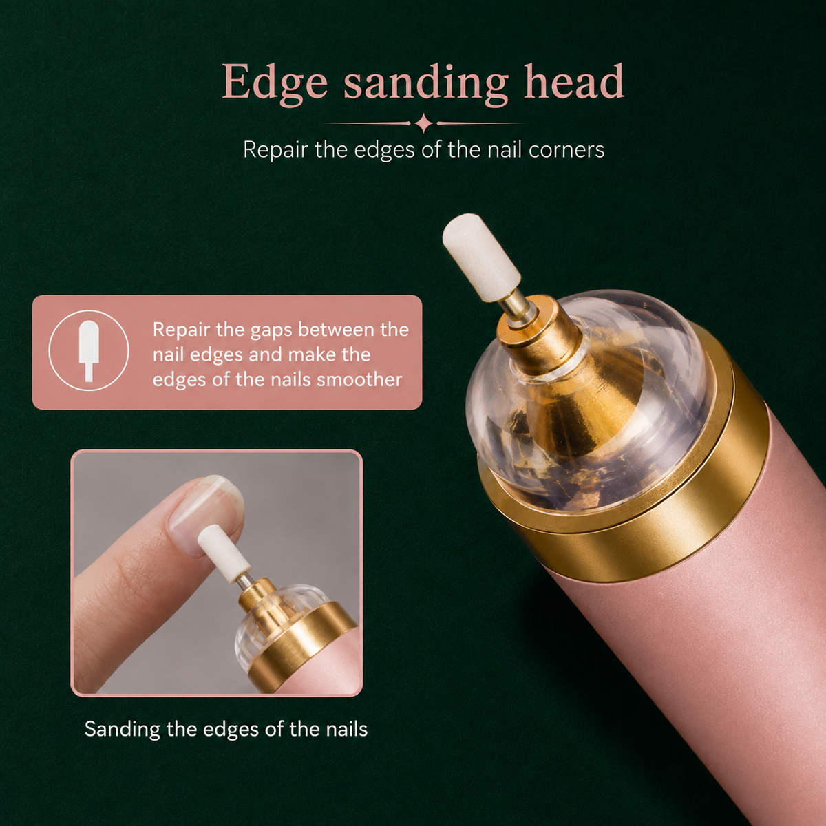 5-in-1 Elektrische Nagelvijl — Draadloze Manicureset