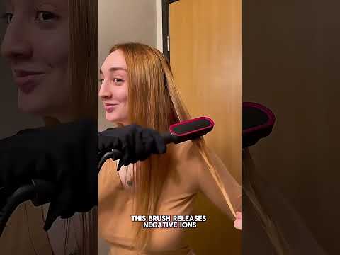 2-in-1 Ceramic Straightening & Styling Brush